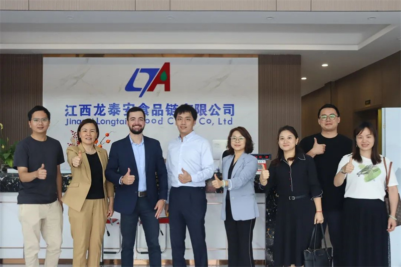 【開拓國內外市場，推進企業(yè)發(fā)展】 巴西Cooperfrigu Foods公司代表Lucas先生蒞臨公司考察調研